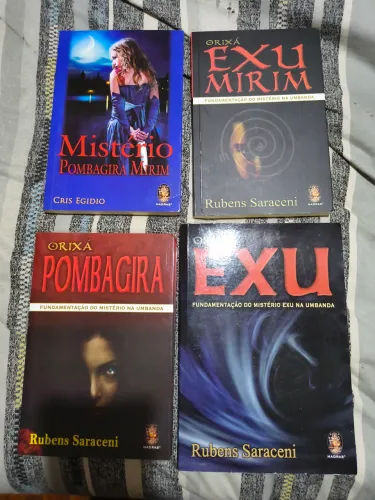 Livros Exu -Pomba Gira- Exu Mirim - Pomba Gira Mirim