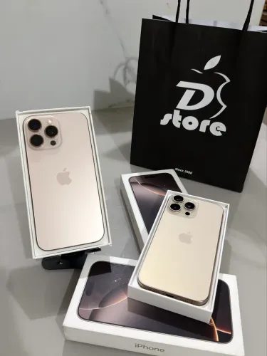 Iphone 16 pro Max 256gb dourado na caixa