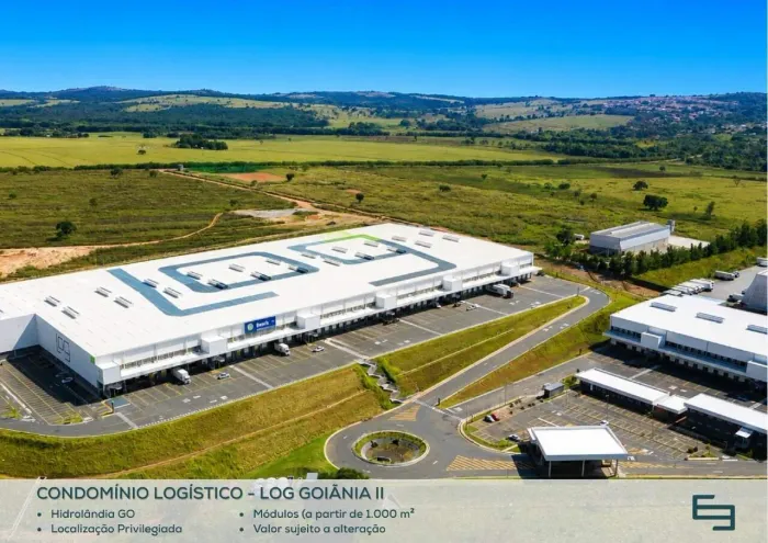 Galpão para alugar na cidade de Hidrolândia - GO