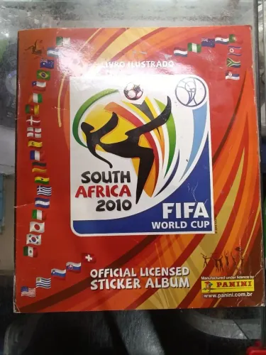 Álbum de figurinhas Copa do Mundo 2010 África