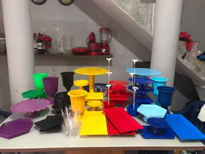 Bandejas para aniversário