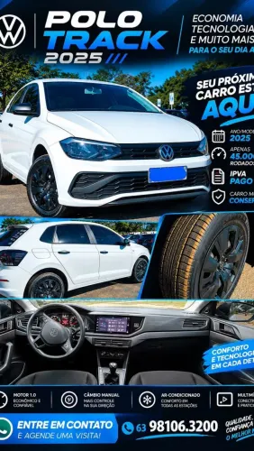 Volkswagen Polo Track 1.0 Flex 12V 5P 2025
