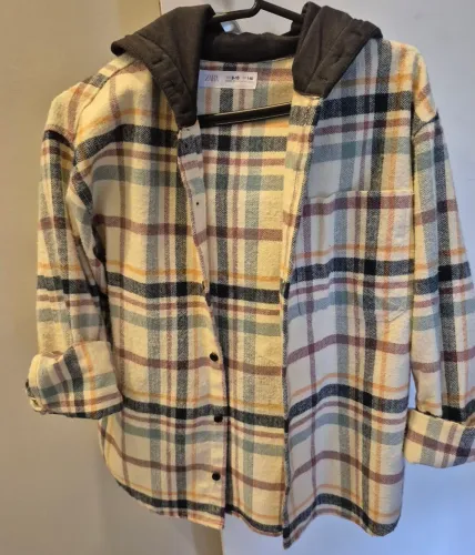 Camisa xadrez zara masculina infantil