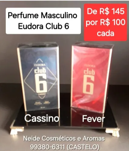 Perfume Masculino Eudora Club 6