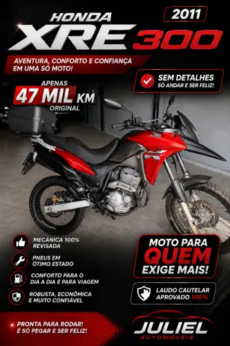 Xre300 baixo km