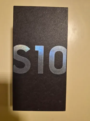 Samsung Galaxy S10 cinza com 128Gb