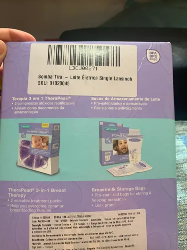 Bomba para tirar leite Lansinoh