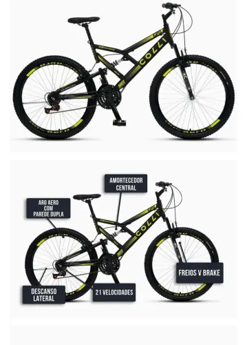 Bicicleta Colli aro 26