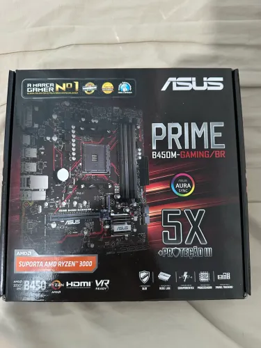 Placa mãe B450M Asus Prime Gaming