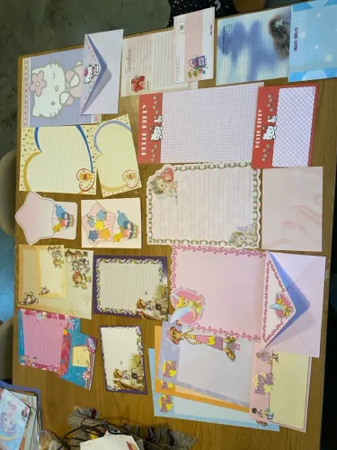 Coleção de papel de carta