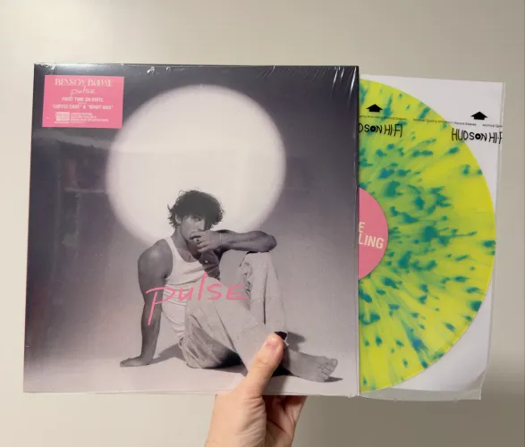 Lp Benson Boone - Pulse (vinil novo, excelente)