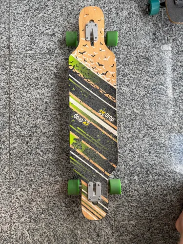 Longboard Drop Original Drop Through Completo - Pouquíssimo Uso