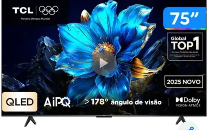 Tv TCL 75 novo