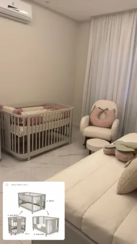 Berço 3 em 1