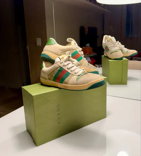 VENDO LINDO TÊNIS GUCCI SCREENER ORIGINAL!!!