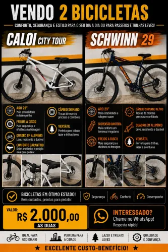 Vendo duas Bikes