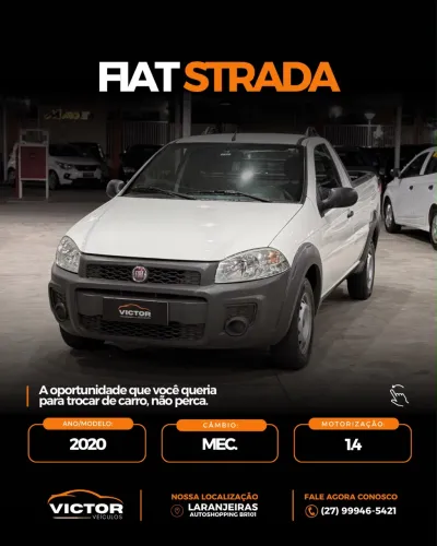 Fiat Strada Working Hard 1.4 Fire Flex 8V CS 2020