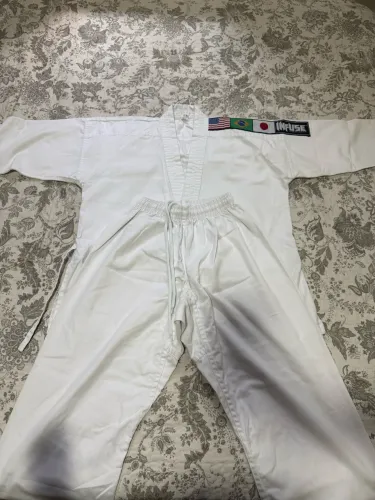 kimono infuse branco infantil