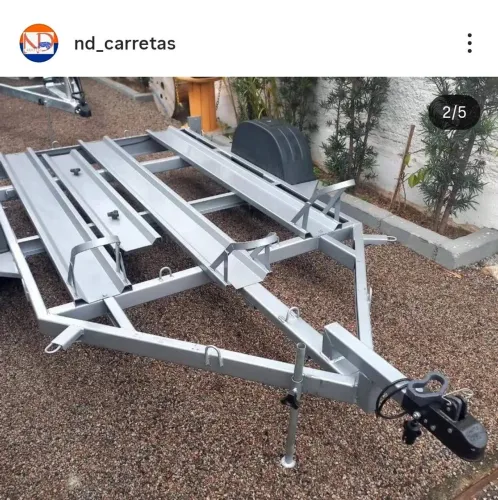 Carreta para moto..