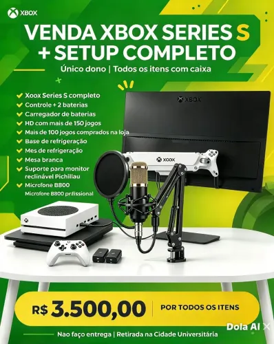 Xbox séries S completo