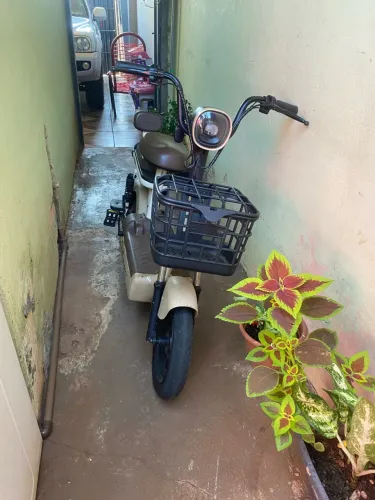 Bicicleta Elétrica Scooter 500W ? Econômica, potente e pronta para rodar!