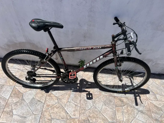 Bicicleta Konnor MTB Anos 90 Aro 26 - Quadro Aço - Vintage/Retrô