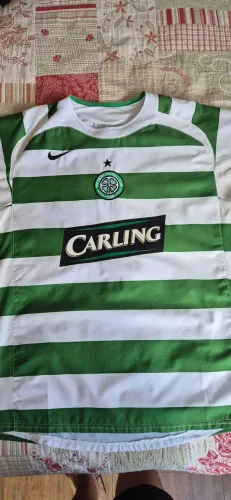 Camisa Oficial Celtic Nakamura #25 Manga Longa