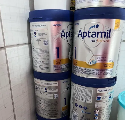 Kit 10 lata de leite vazia para artesanato