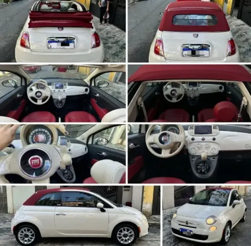 Fiat 500 Cult 1.4 Flex 8V EVO Dualogic 2014