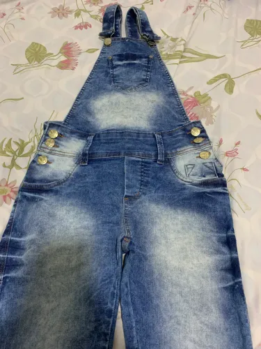 Vendo jardineira jeans