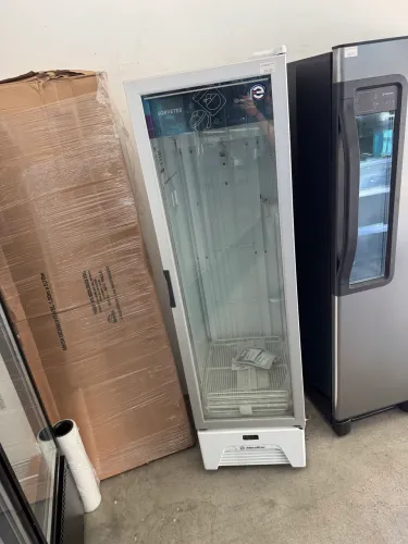 Freezer e Expositor Vertical Metalfrio 337 Litros Inverter -18°C a -22°C Sorvetes 