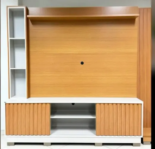 Painel Com Portas Ripadas (Entrega Imediata Produto Novo)