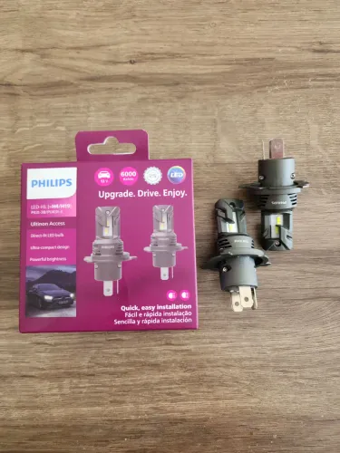 Lâmpada Led H4 H19 Philips Ultinor Access 6000k