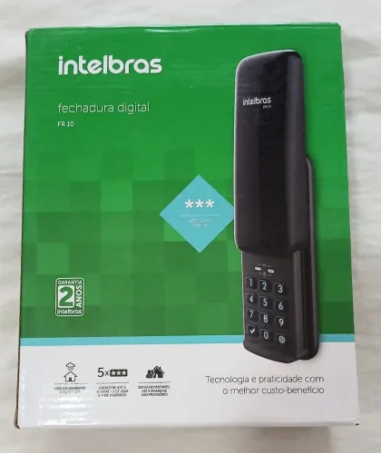 Fechadura Digital F10 da Intelbras 