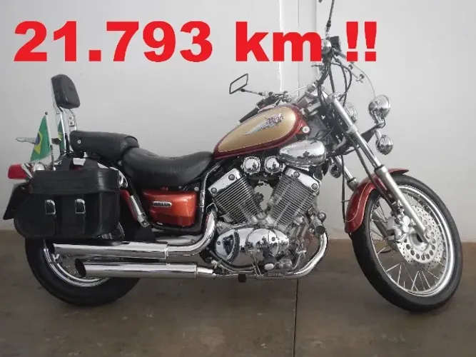 YAMAHA VIRAGO 535 PARA COLECIONADOR ! NOVÍSSIMA E IMPECÁVEL !! 