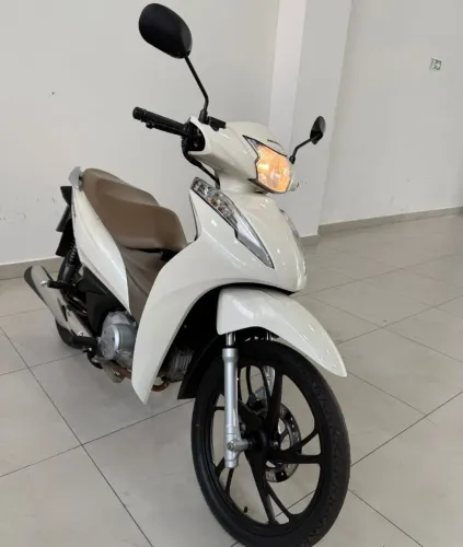 Honda biz 125 Branco Pérola