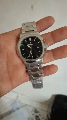 Relógio de Quartzo Poedagar Black 