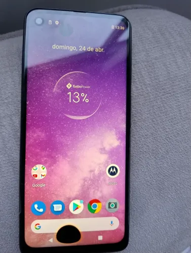 Motorola One Vision - Sucata - Funcionando