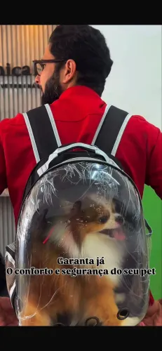 Mochila para transporte de pets