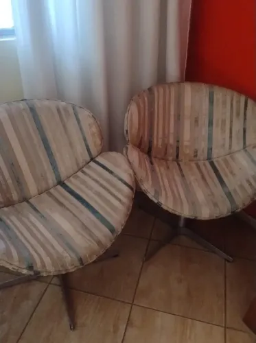 Poltronas Giratórias estilo Toronto (4 peças)