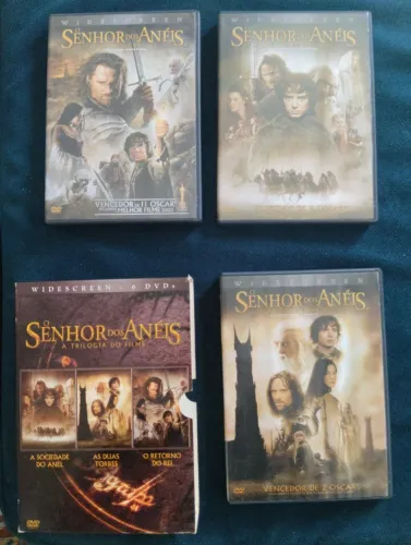 Trilogia Senhor dos Anéis - 6 dvds
