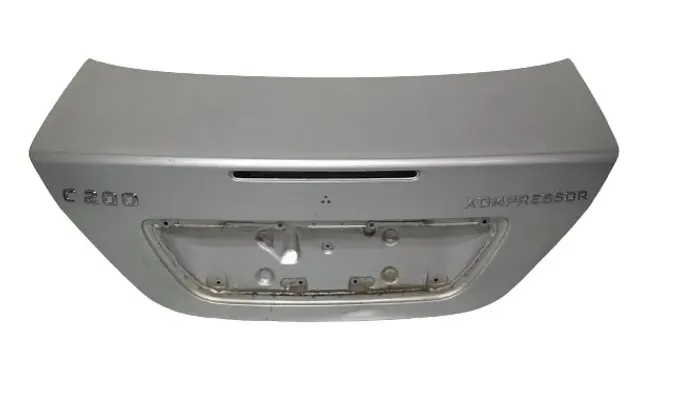 Tampa Do Porta-malas Mercedes-benz C200k W203 2001 A 2006 Prateado
