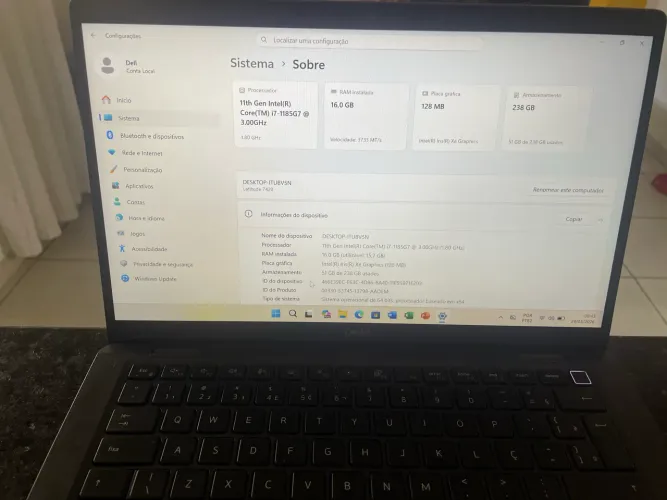 Notebook Dell latitude 3420 !!!