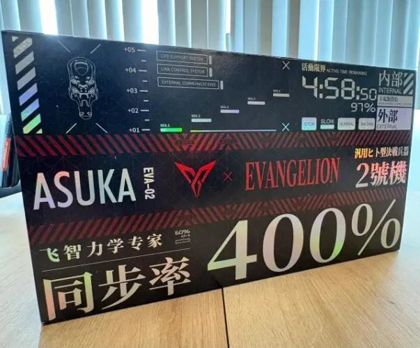 Controle Flydigi Apex 5 Evangelion com Dock RGB Hall (NOVO)