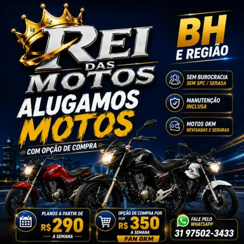 ALUGUEL DE MOTO