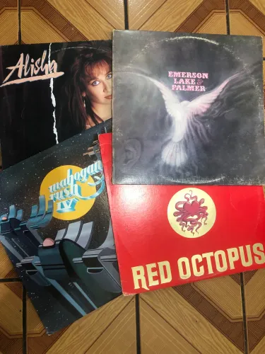 Lote discos de vinil rock clássico dance 90