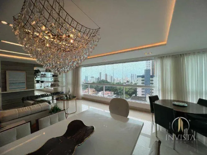 Apartamento com 3 dormitórios à venda, 172 m² por R$ 1.900.000 - Brisamar - João Pessoa/PB