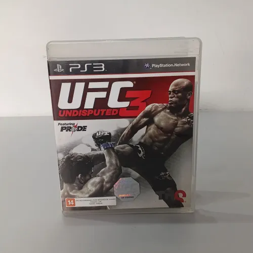Vendo UFC Undisputed 3 Ps3 Semi novo 
