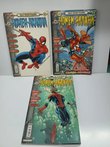 Lote 3 HQs Homem-Aranha Premium - Editora Abril