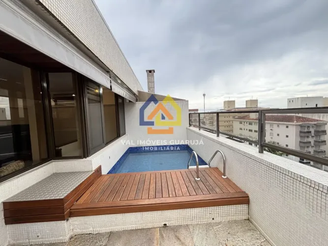 Cobertura Duplex para Venda em Guarujá, Enseada, 4 dormitórios, 2 suítes, 4 banheiros, 1 v